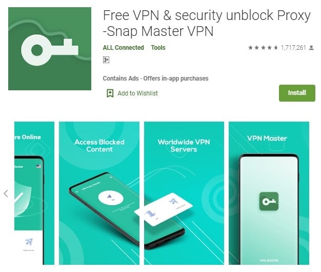 Free Download VPN Master for PC (Windows 10/7/8/Mac)