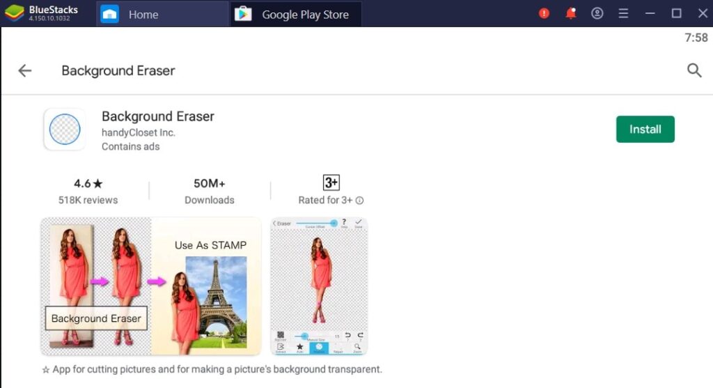 Background Eraser For PC Free Download Windows 7/8/10 & Mac