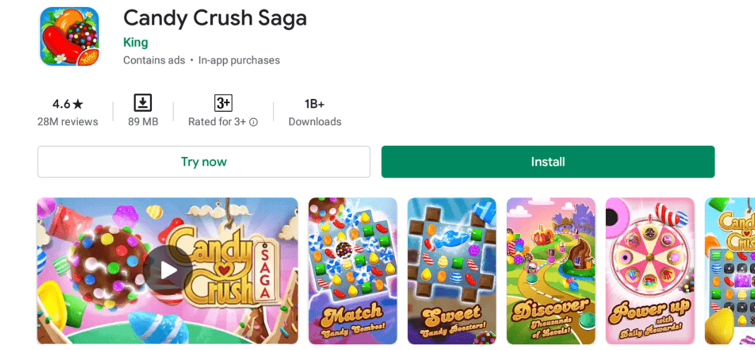 Candy Crush for Mac OS