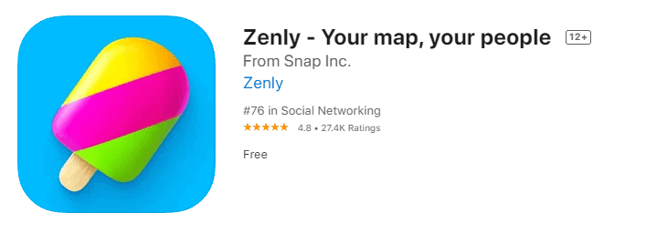 Zenly app for Windows download