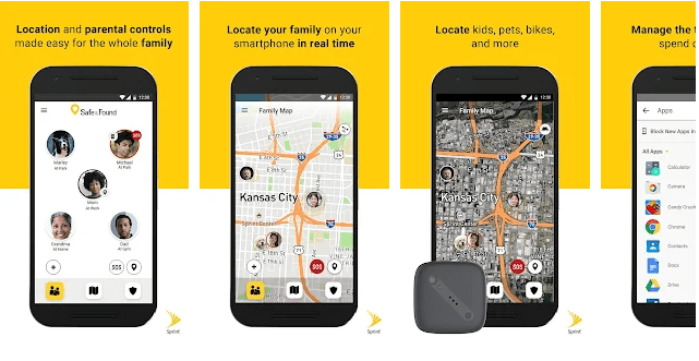 block sprint family locator