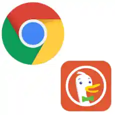 DuckDuckGo vs Google Chrome Browser
