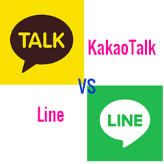 Kakaotalk vs Line