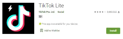 Download TikTok Lite on PC with MEmu