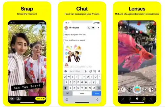 Features of Snapchat