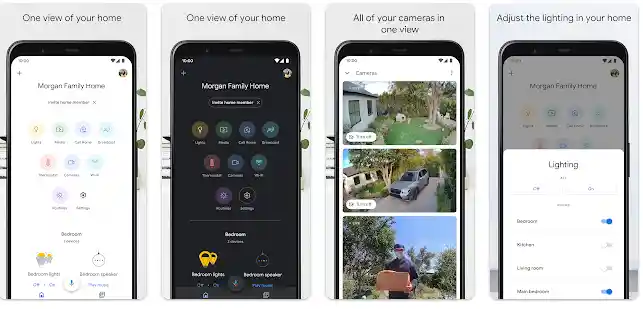 What is Google Home app